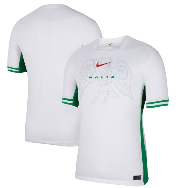Front and Back view of Nigeria 2024/2025 Home Soccer Jersey