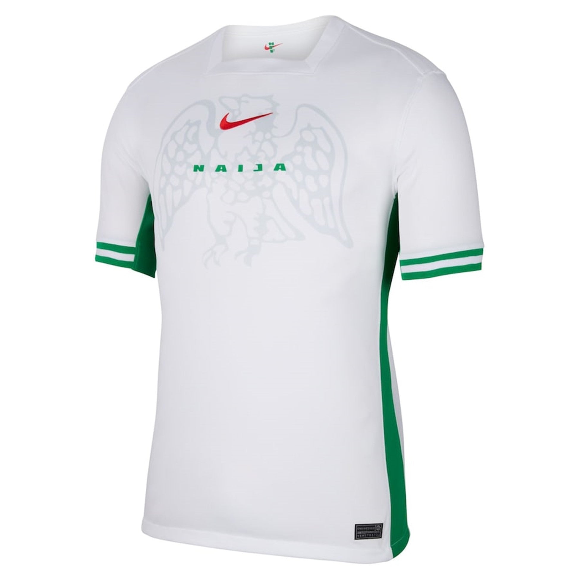 Front view of Nigeria 2024/2025 Home Soccer Jersey