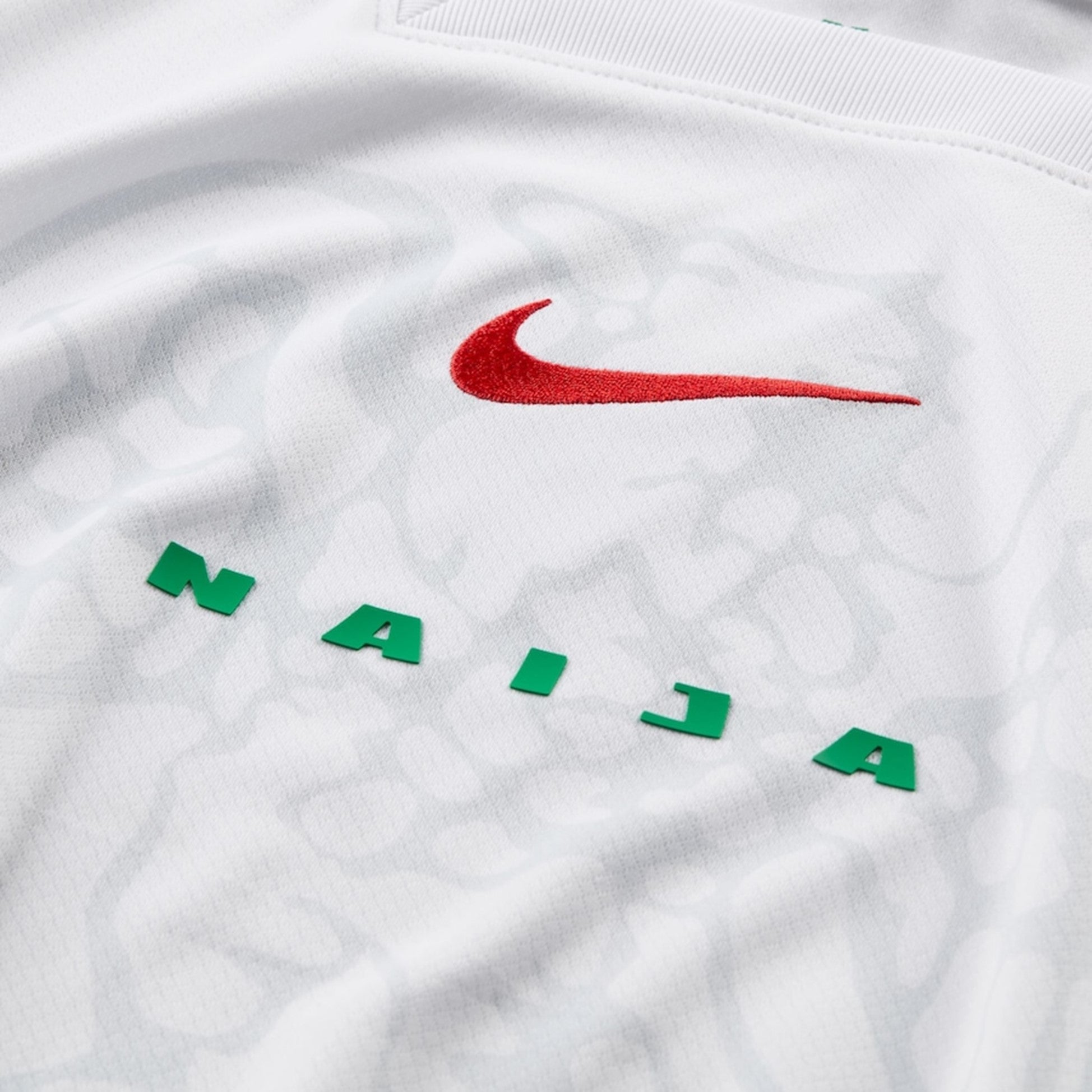 The badge of Nigeria 2024/2025 Home Soccer Jersey