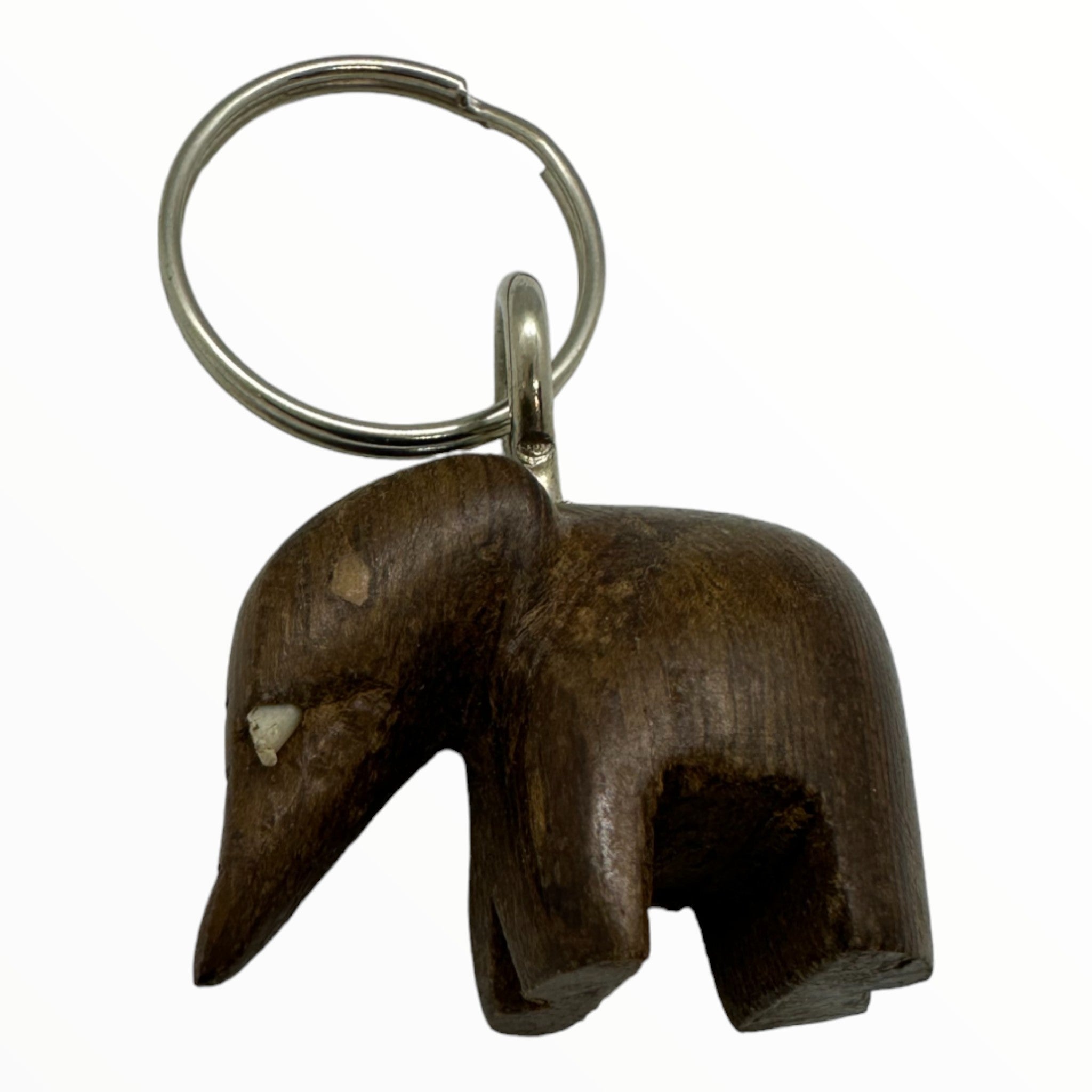 Africa Elephant Key Chain (Wood)