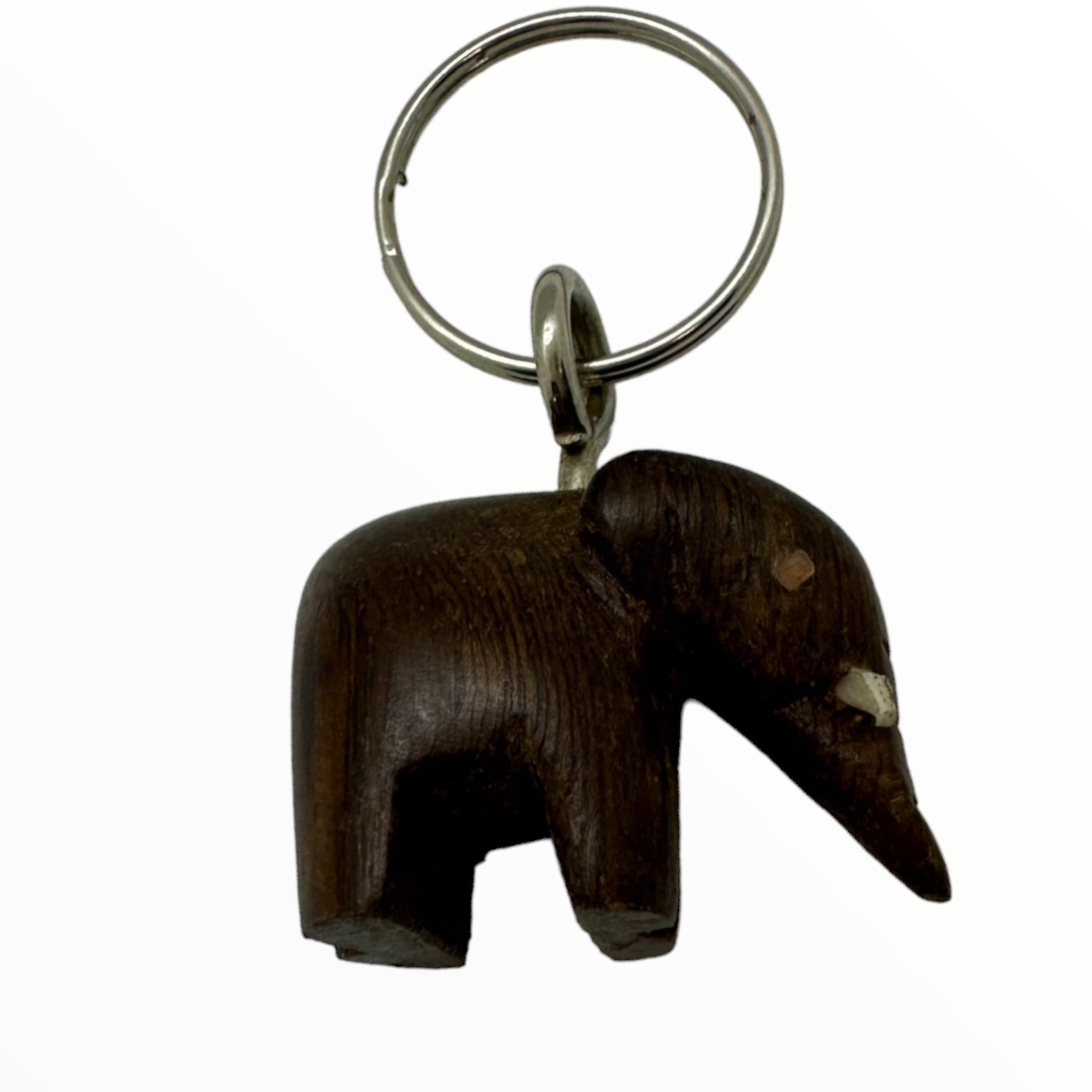 Africa Elephant Key Chain (Wood)