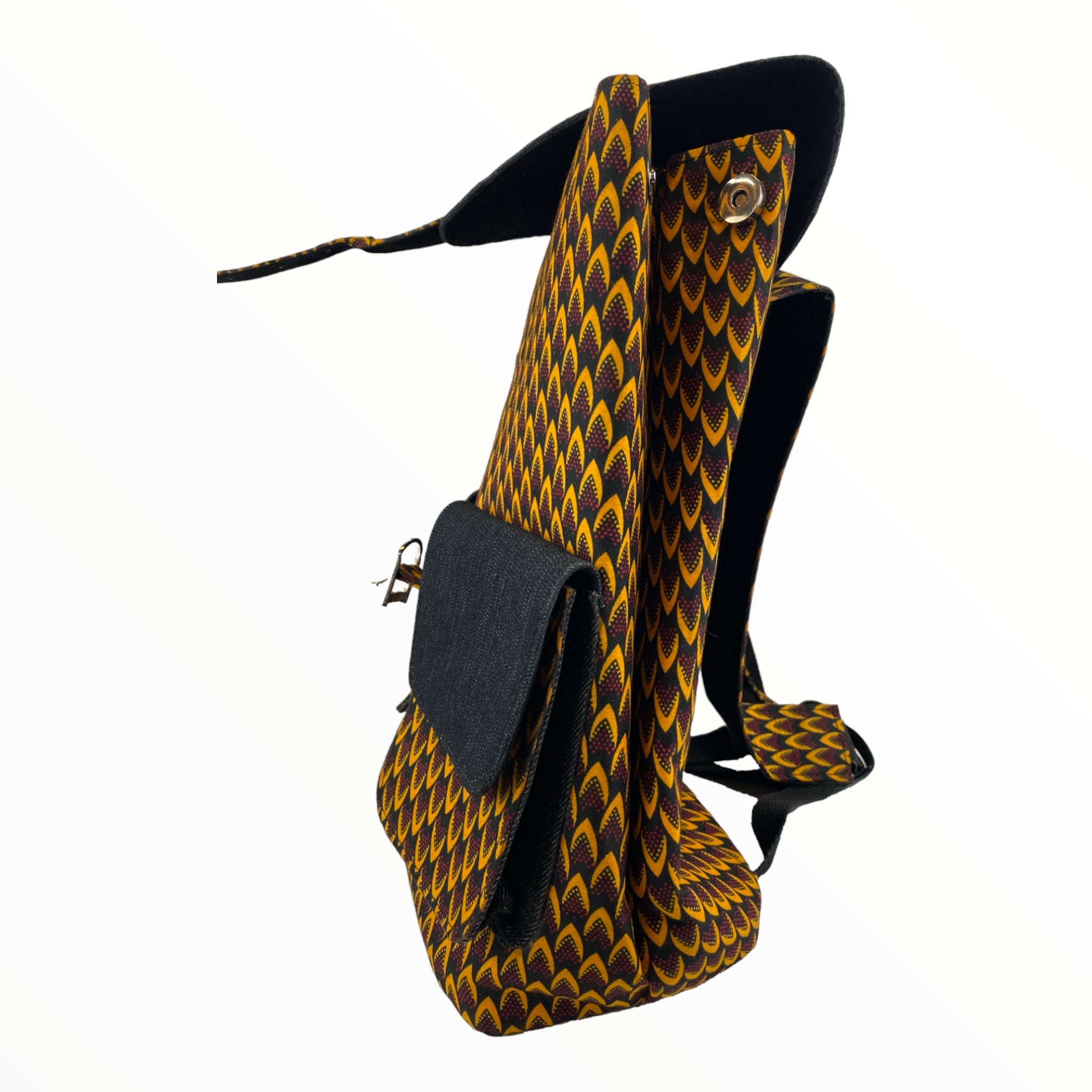 Ankara Backpack (Blue Gold)