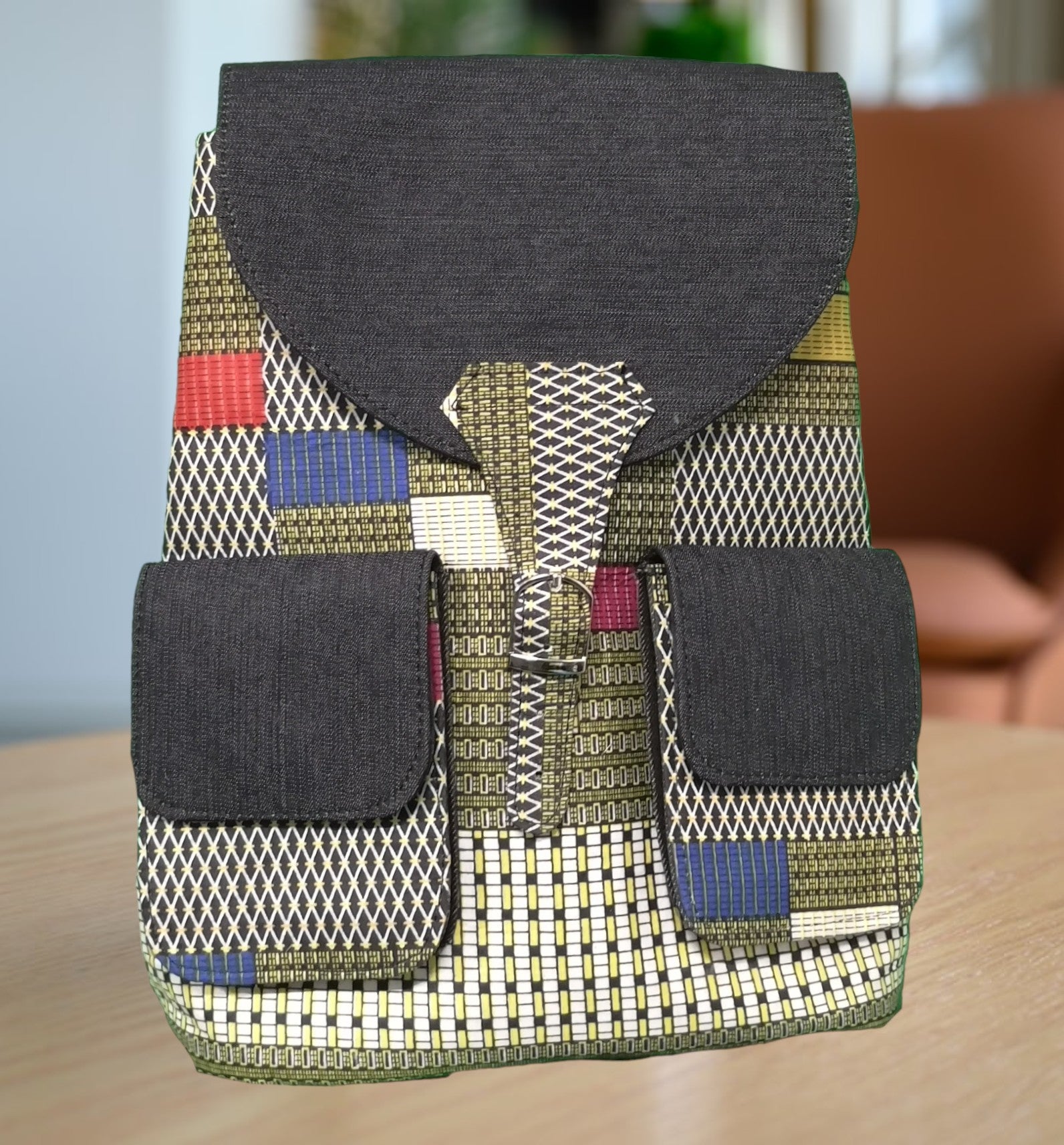 Ankara Backpack (Blue Gray)