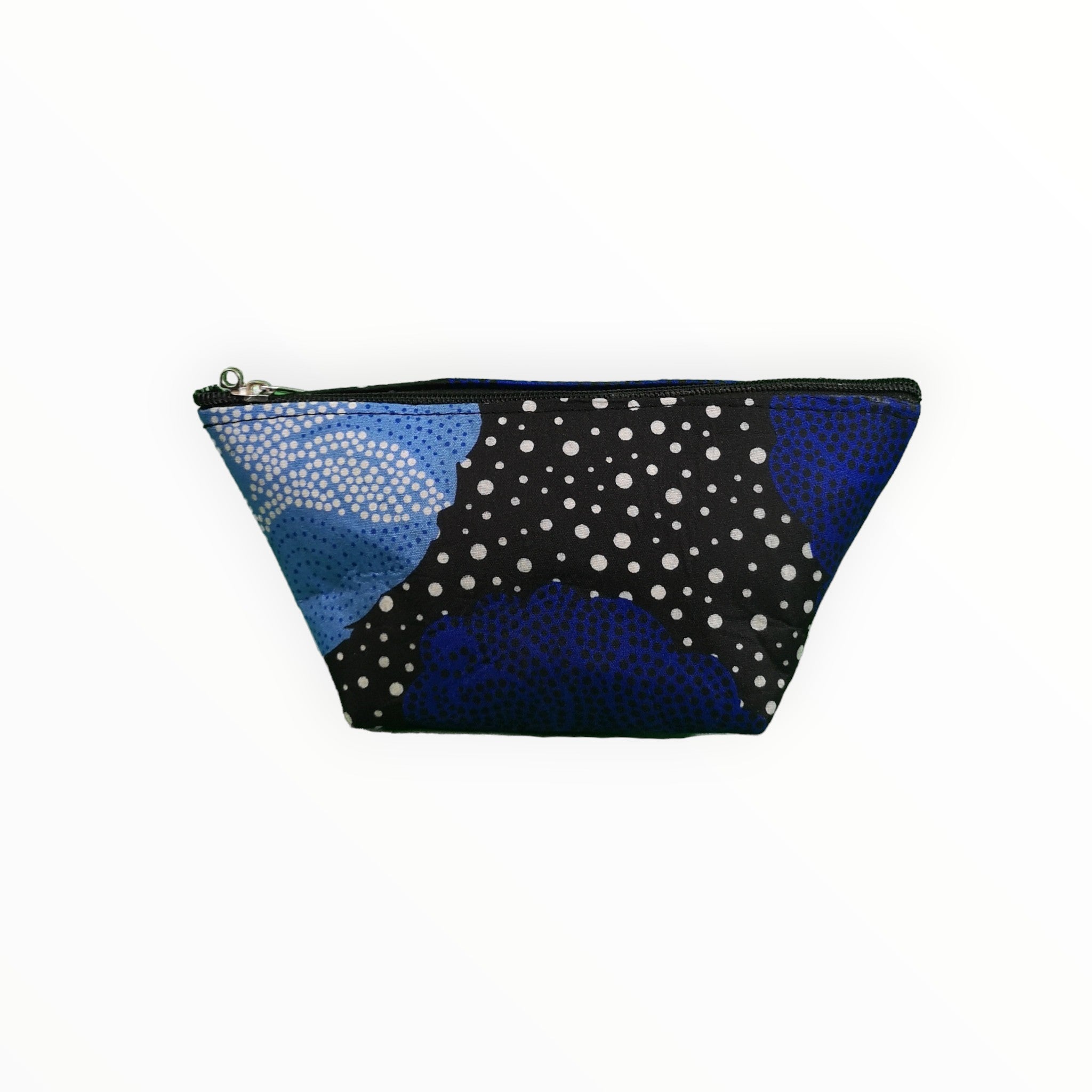 Ankara Cosmetic Pouch (Blue)