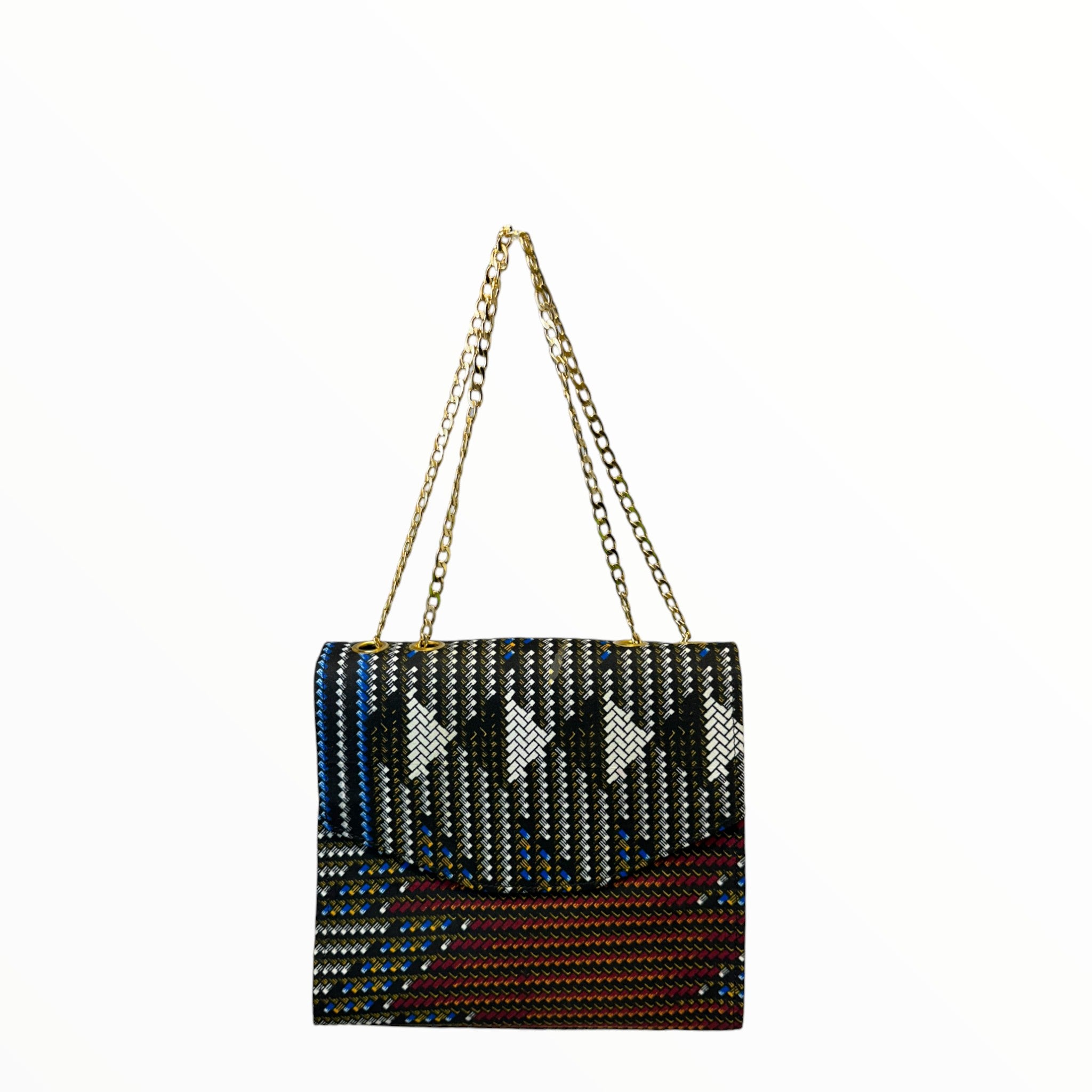 Goemai Collection Ankara Satchel Bag