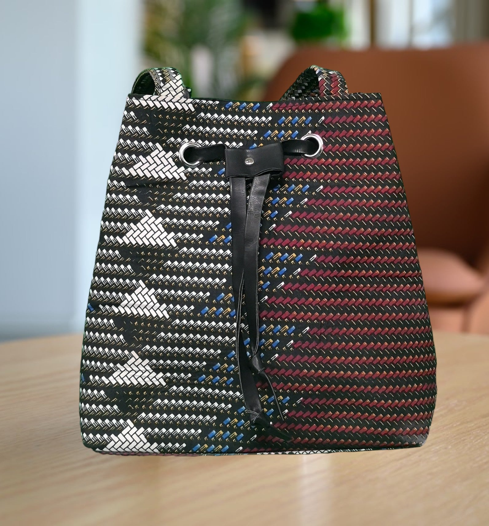 Goemai Collection Ankara Tote Bag