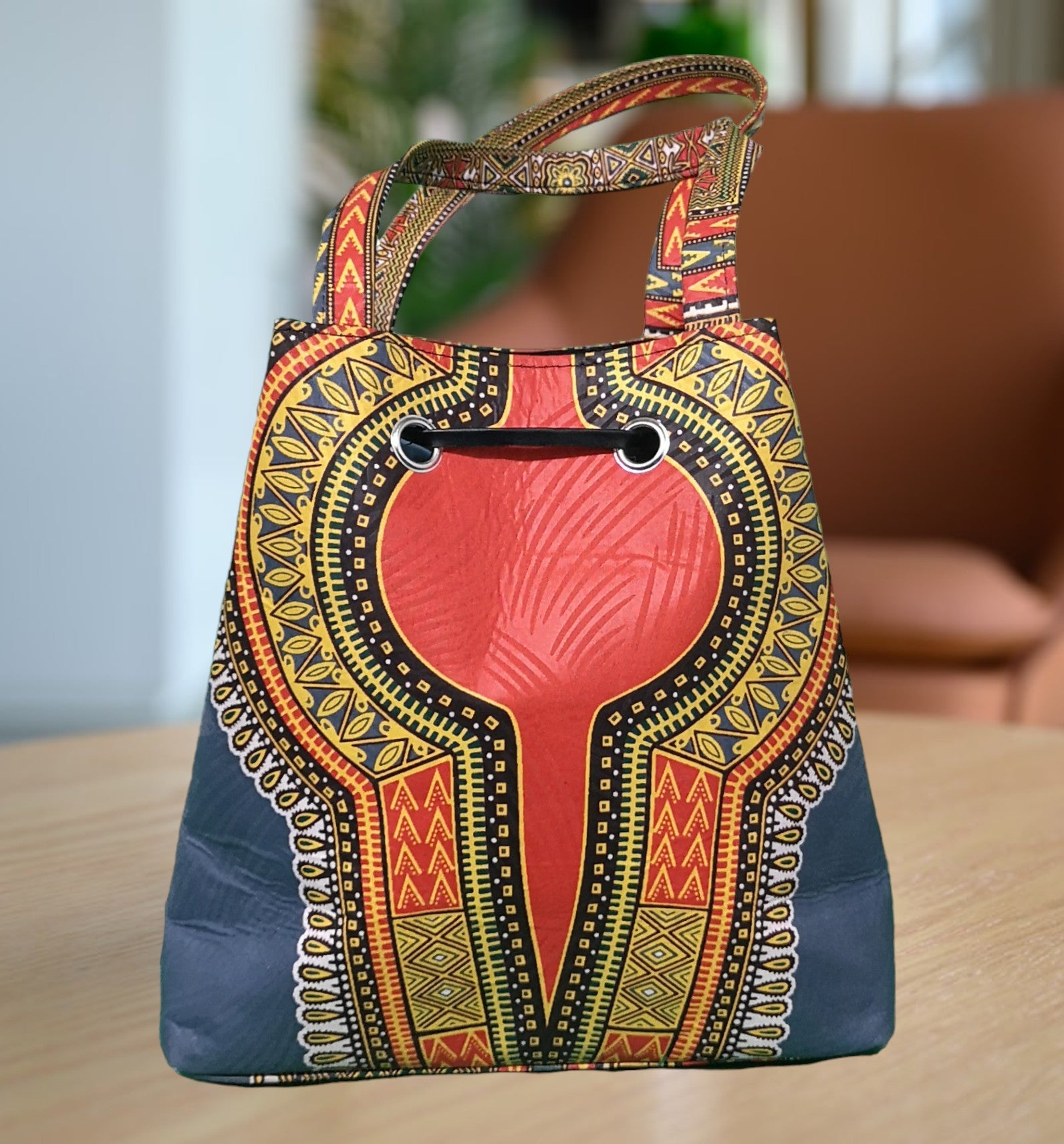Goemai Collection Ankara Tote Bag