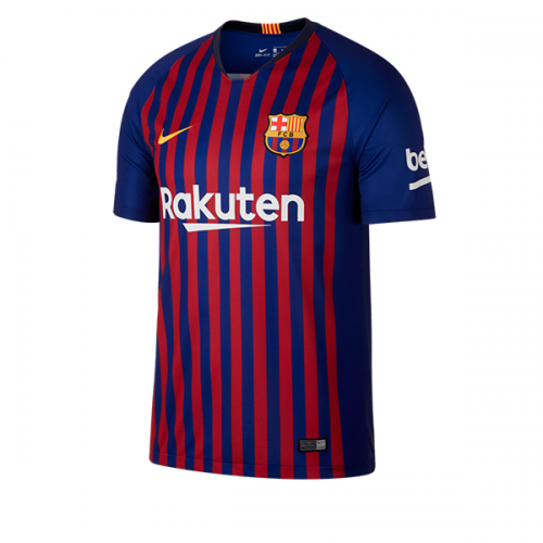 Front view of Barcelona Home Match Soccer Jersey