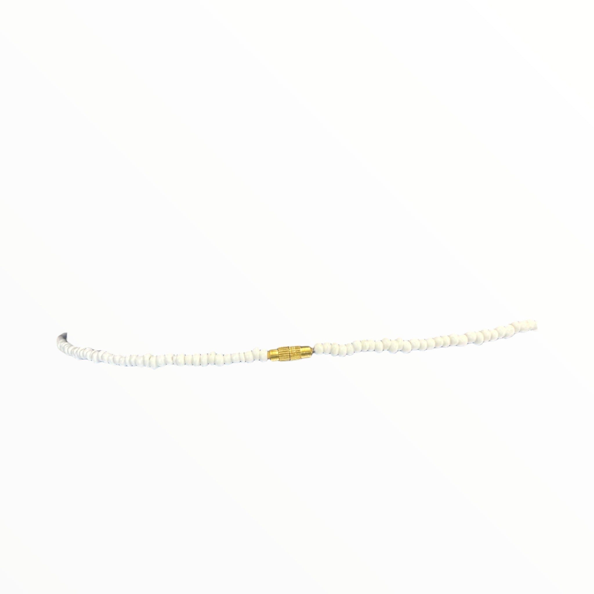 African Waist Beads- Versatile (White)