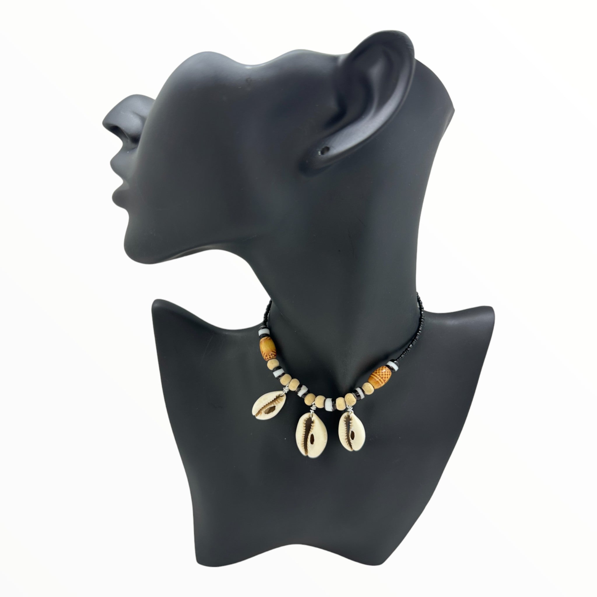 Cowry Shells Beaded Necklace