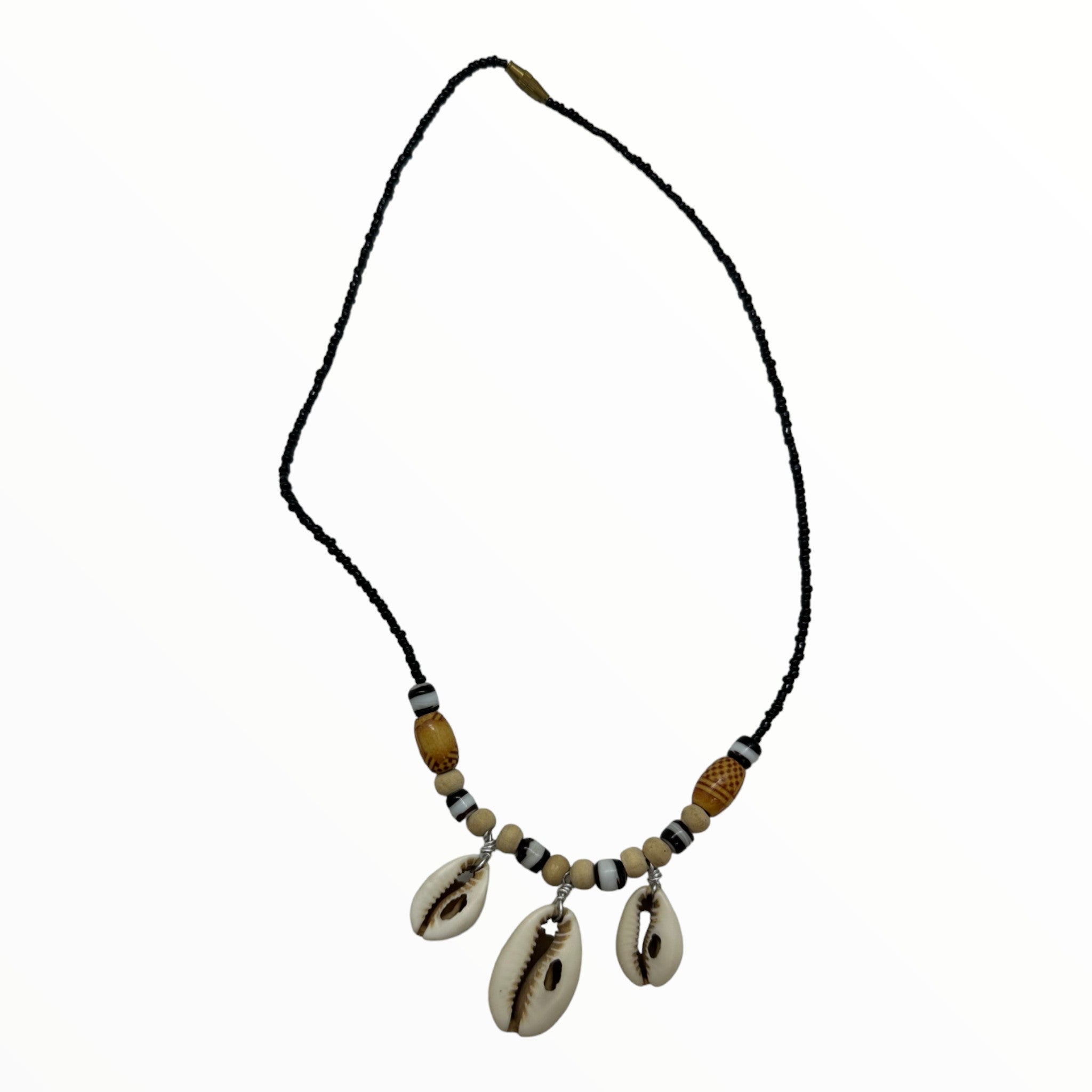 Cowry Shells Beaded Necklace