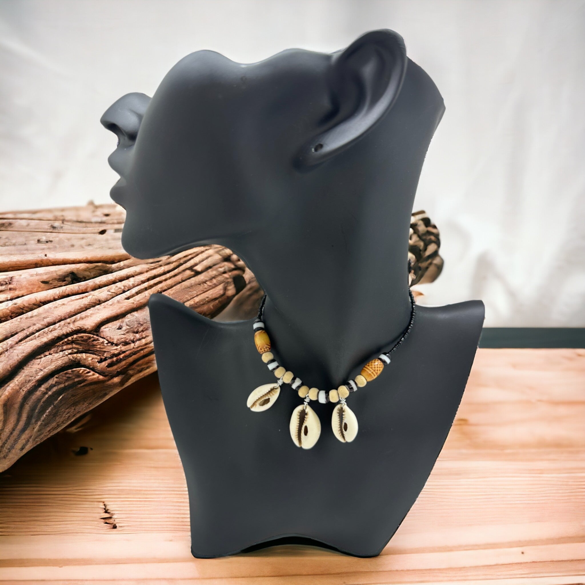 Cowry Shells Beaded Necklace