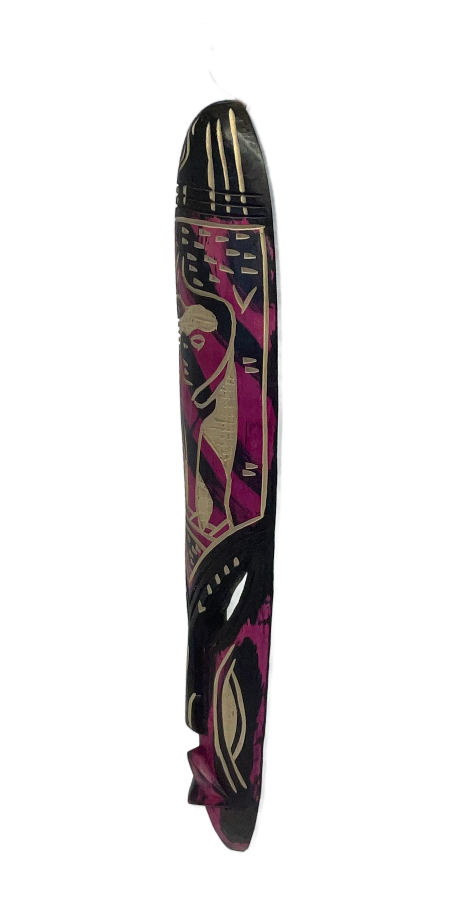 Hand Carved Nigerian Mask 'Elephant'-3