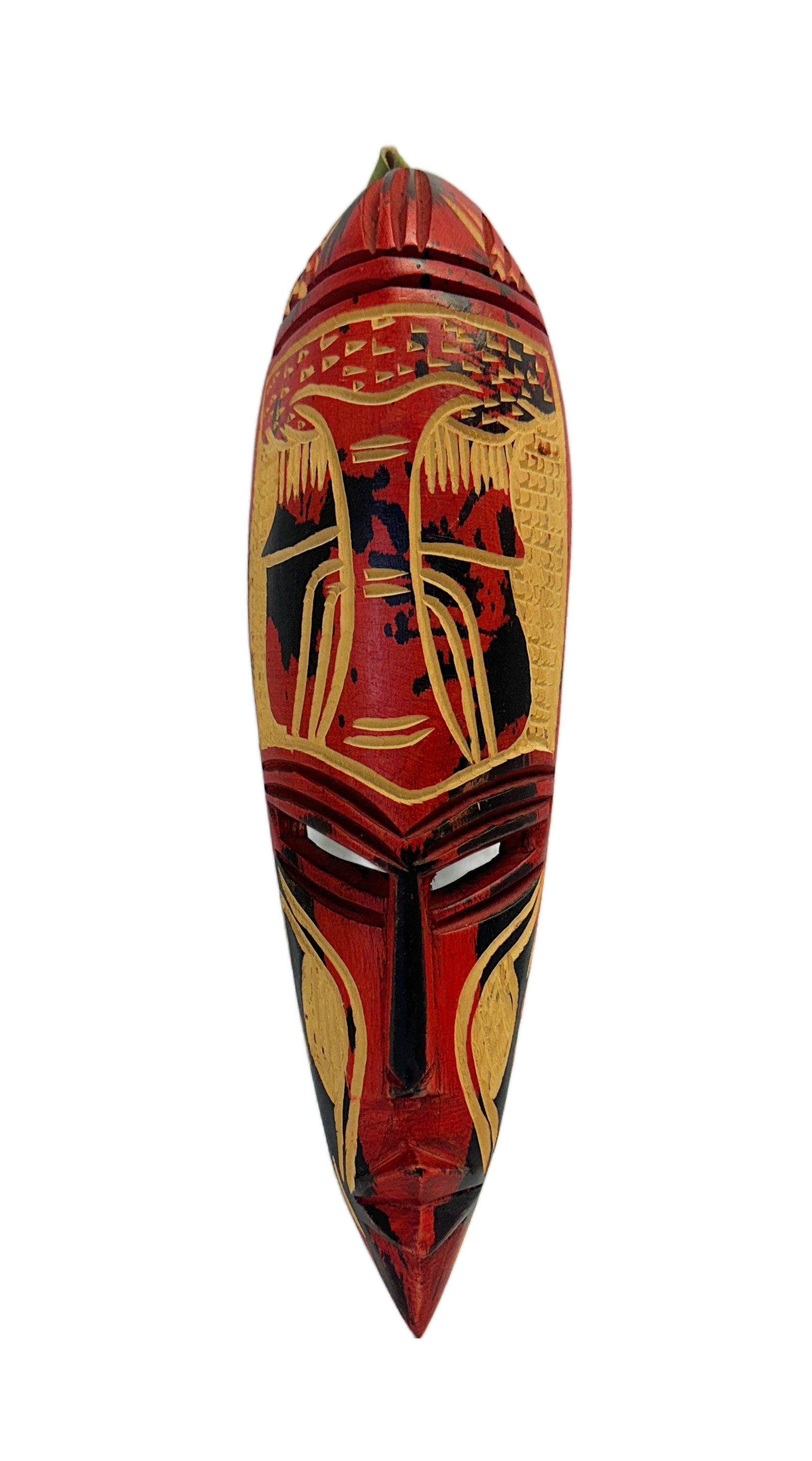 A Hand Carved Nigerian Mask 'The Masquerade'