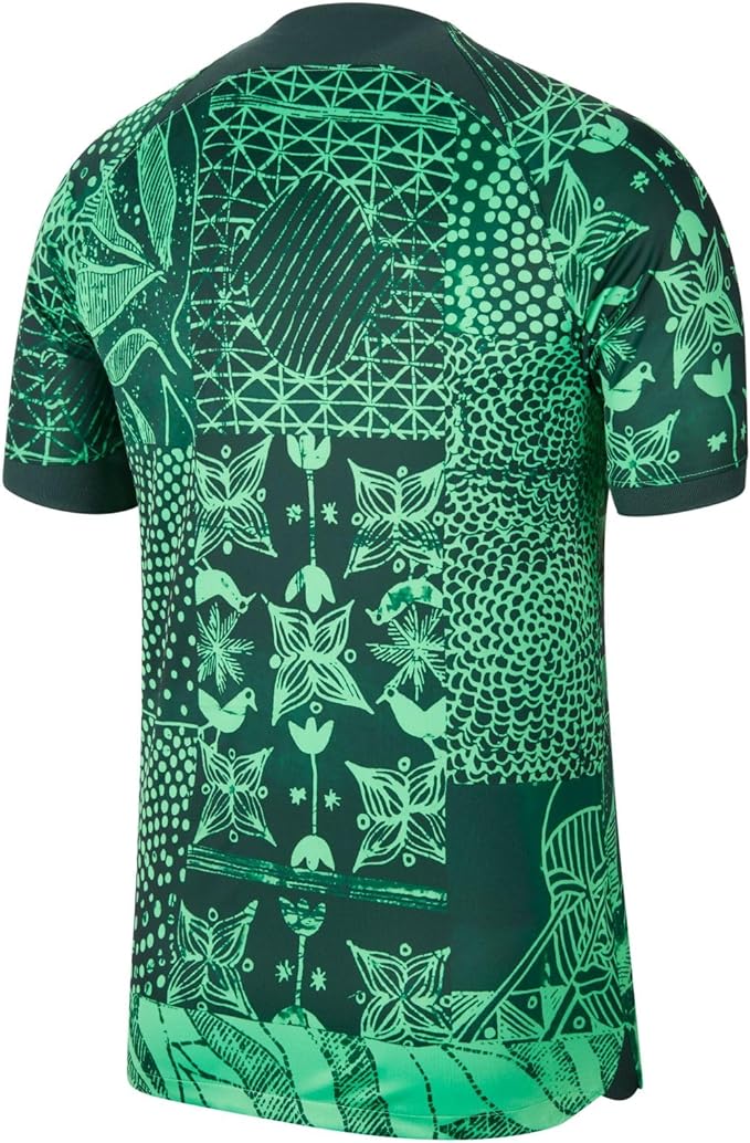 Back view of Nigeria 2022/2023 Home Soccer Jersey