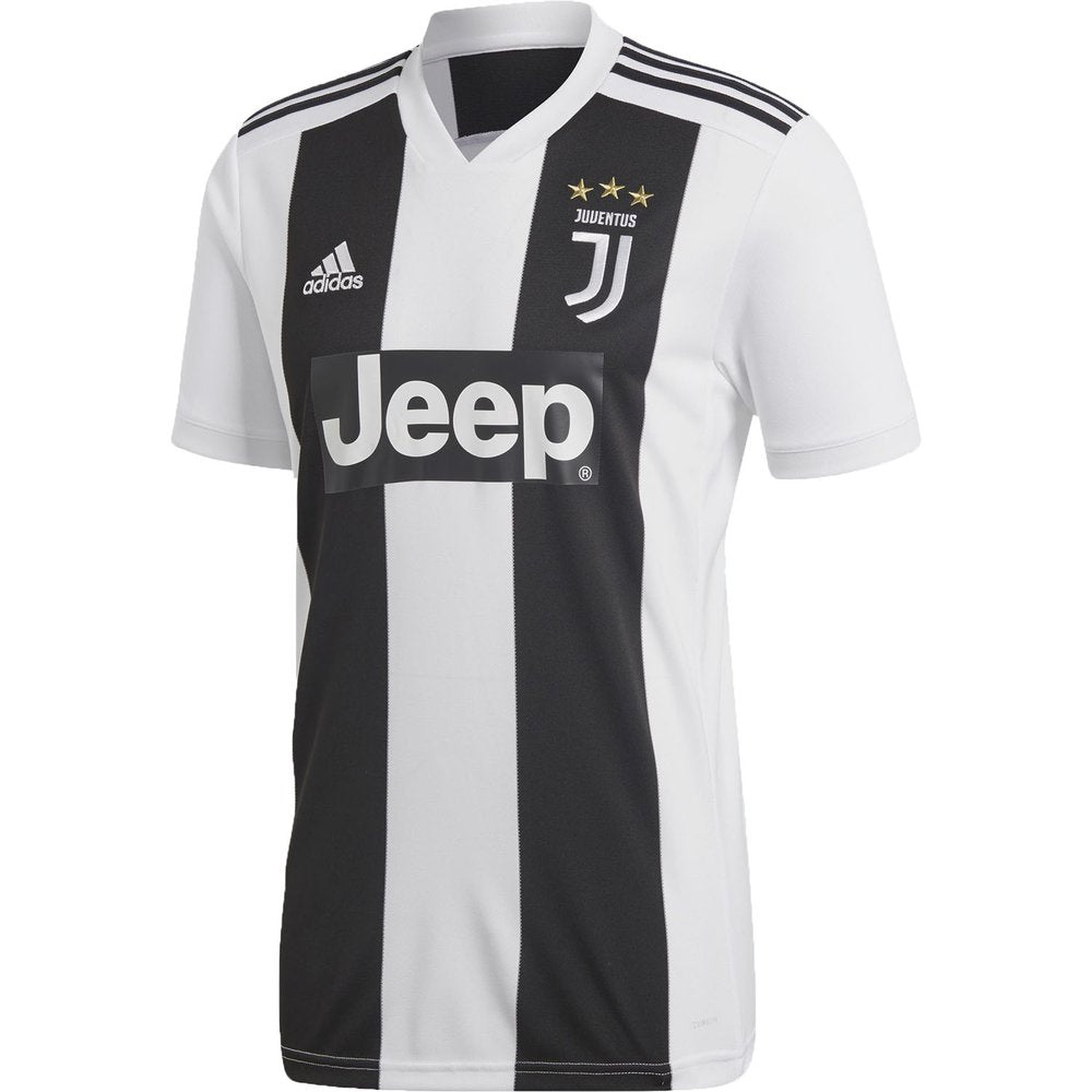 Front View of Juventus Home Soccer Jersey