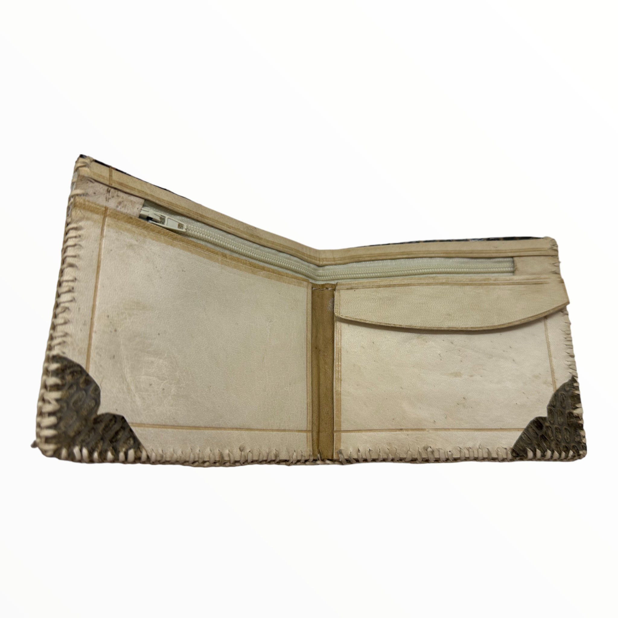 Snakeskin Wallet (Gray Brown)