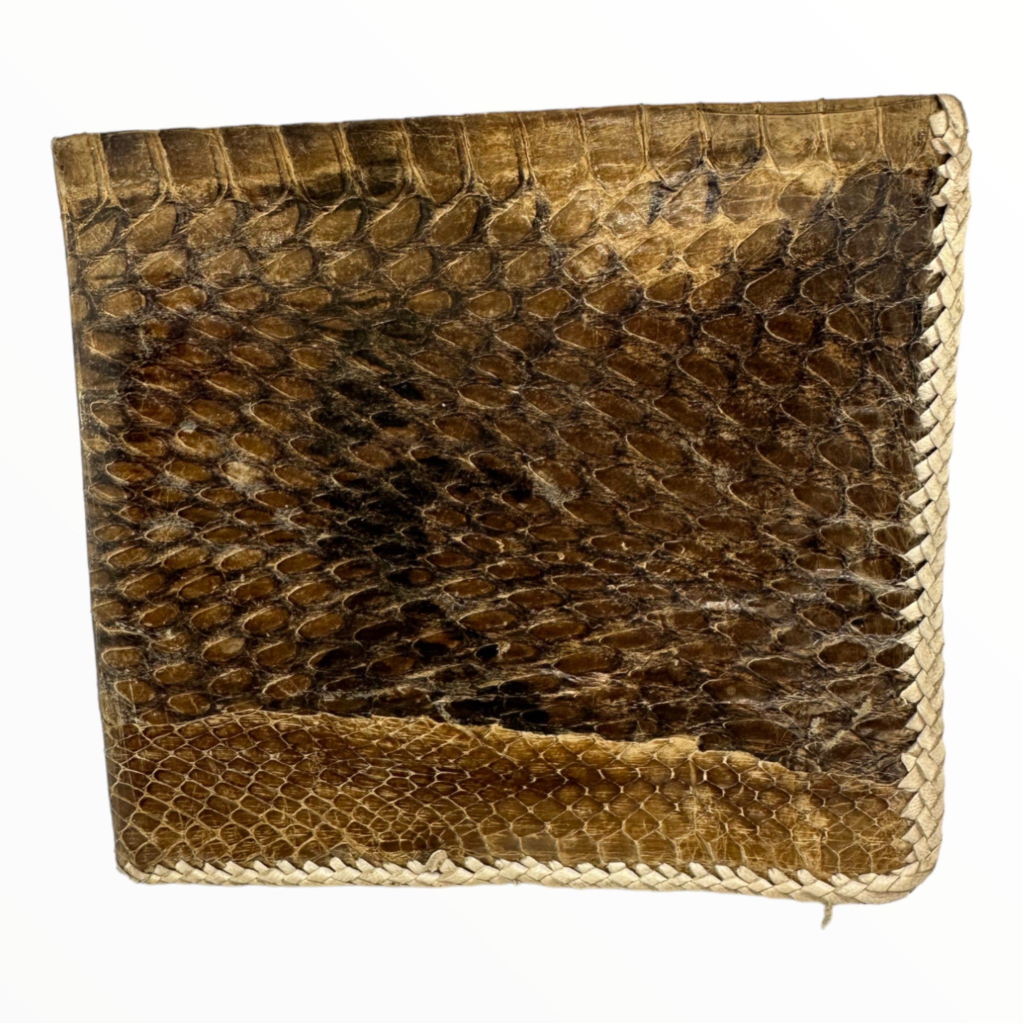 Snakeskin Wallet (Light Brown)