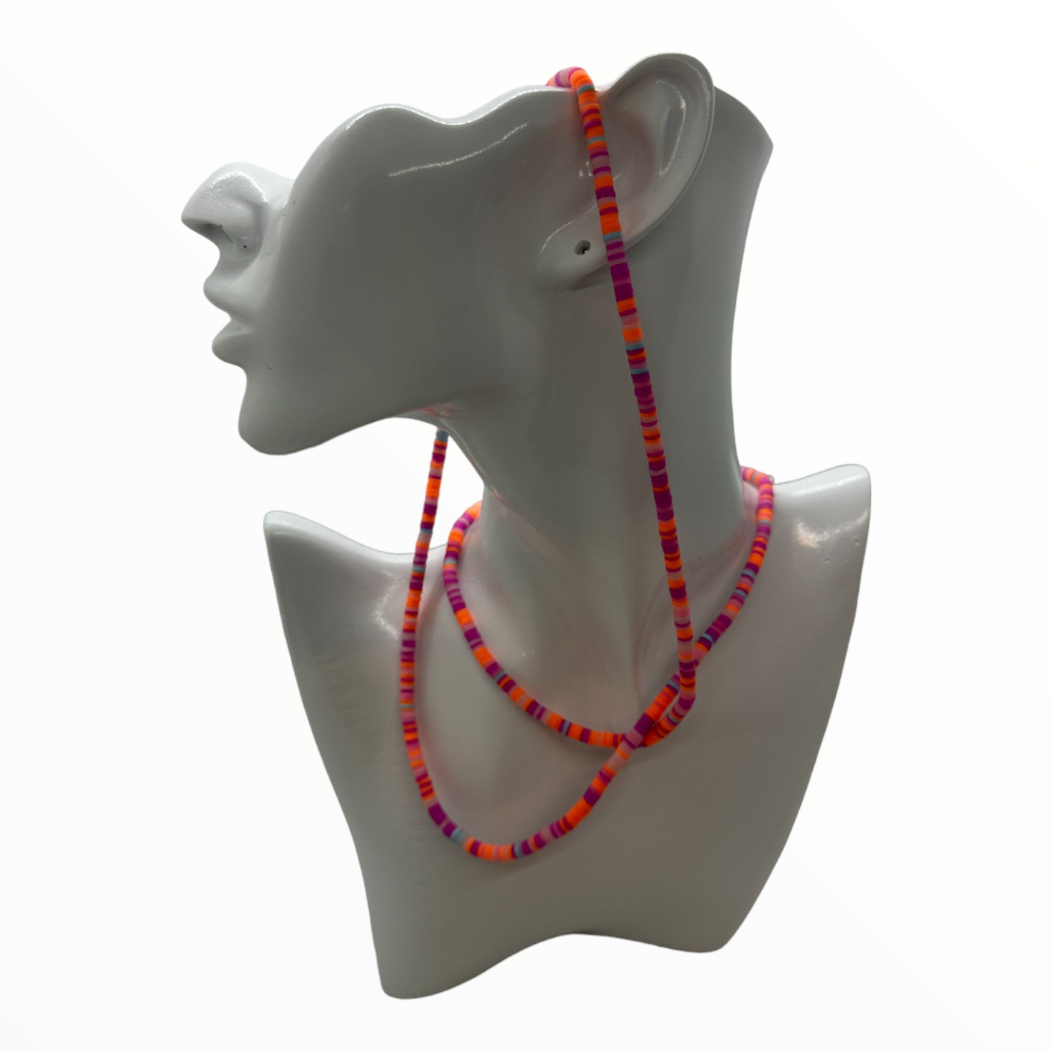 Coconut Waist Beads- Versatile (Pink)