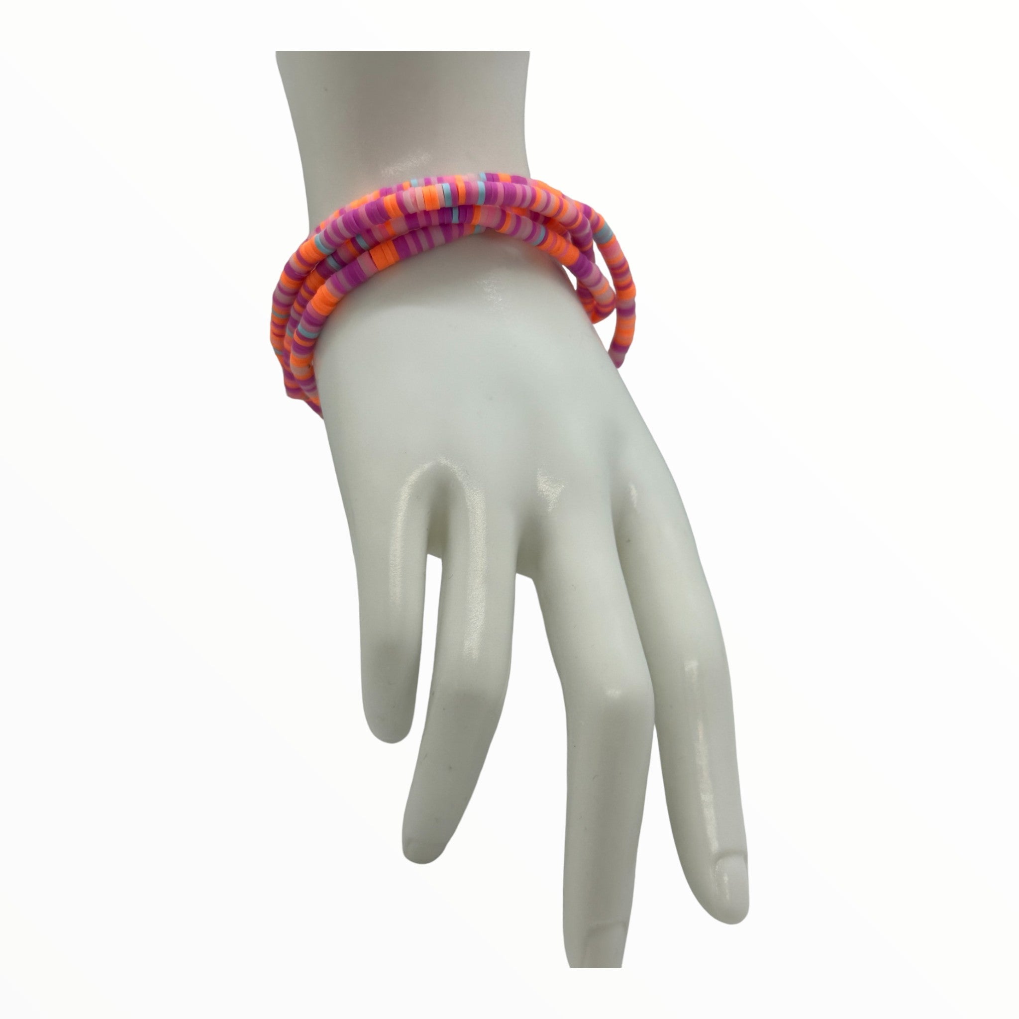 Coconut Waist Beads- Versatile (Pink)