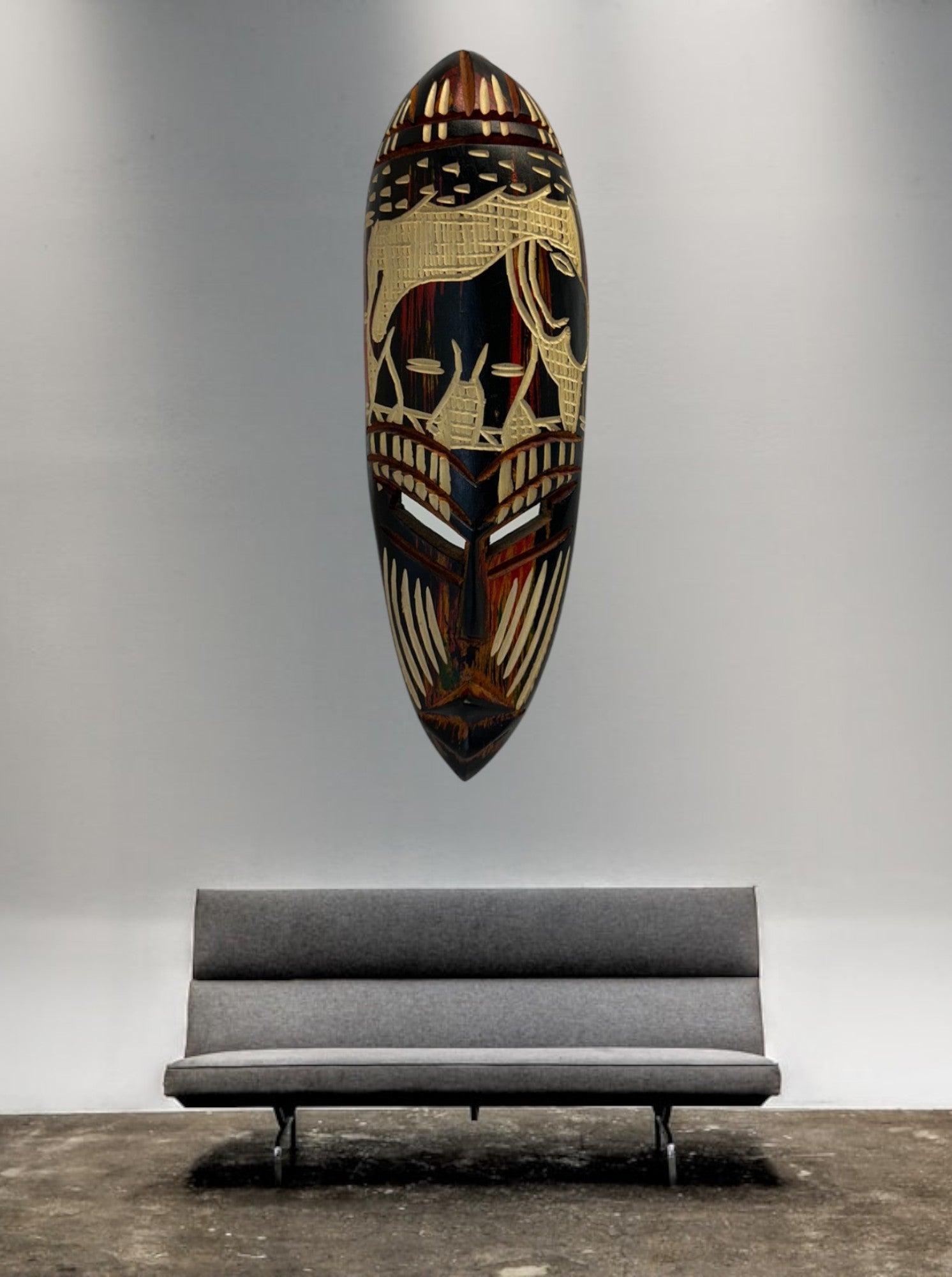 An African Wall Art in a Home