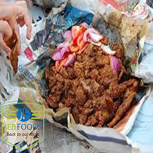 Wrapped Suya made with Jeb Foods Suya Pepper