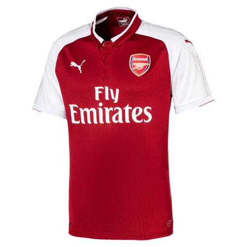 Front view of Arsenal Home Soccer Jersey