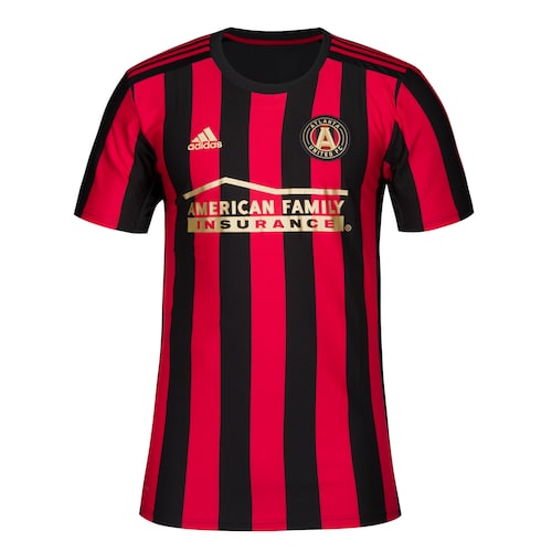 Front view of Atlanta United 2019 Home Soccer Jersey