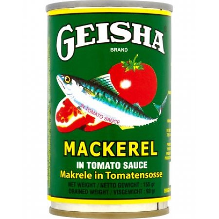 Canned Geisha Mackerel in a Tomato Sauce