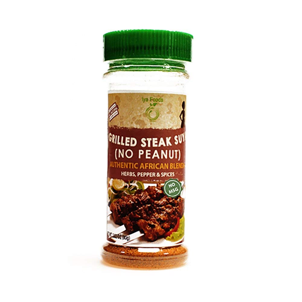 Iyafoods Grilled Steak African Seasoning (No Peanuts)