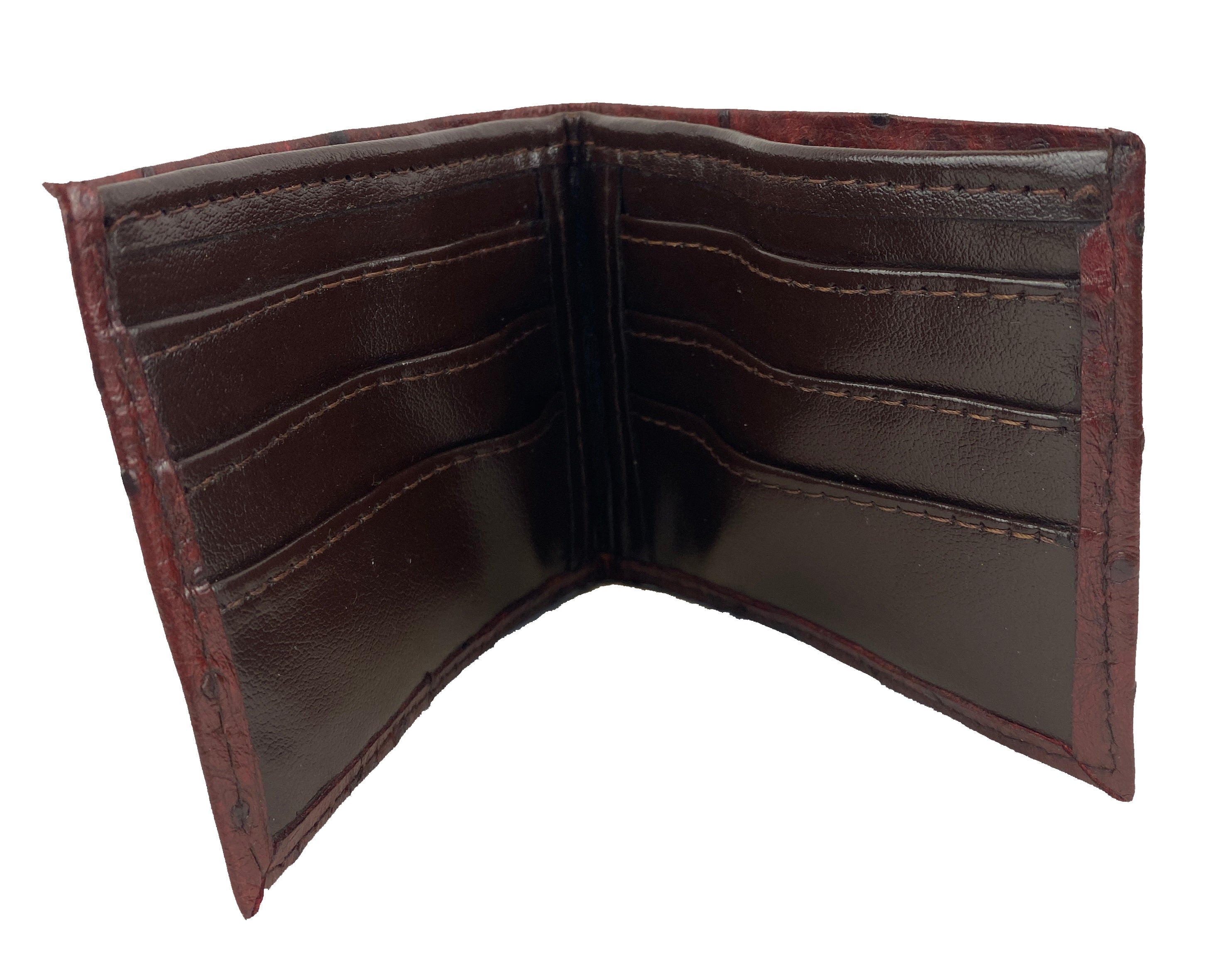 Leather Wallet (Brown Dotted)