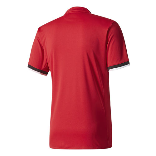 Back View of Manchester United Home Soccer Jersey