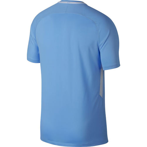 Back View of Manchester City Home Soccer Jersey