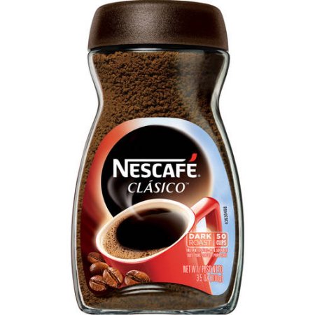 A bottle of Nescafe Instant Coffee