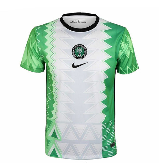 Front view of Nigeria 2020/2021 Home Soccer Jersey
