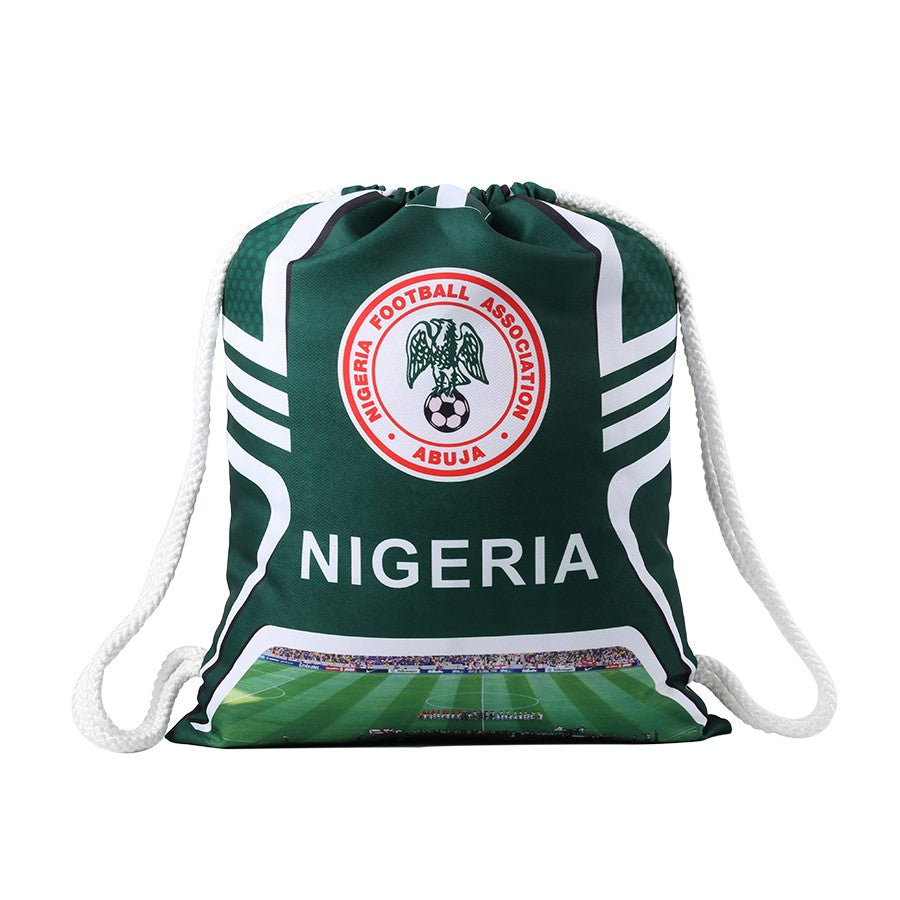 Nigeria Drawstring Bag