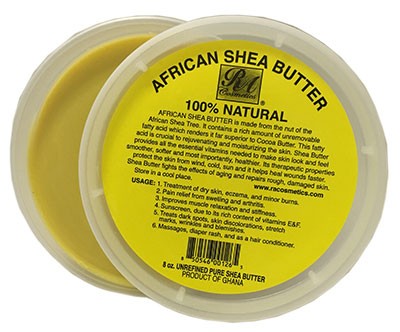 Open container of A Natural African Shea Butter