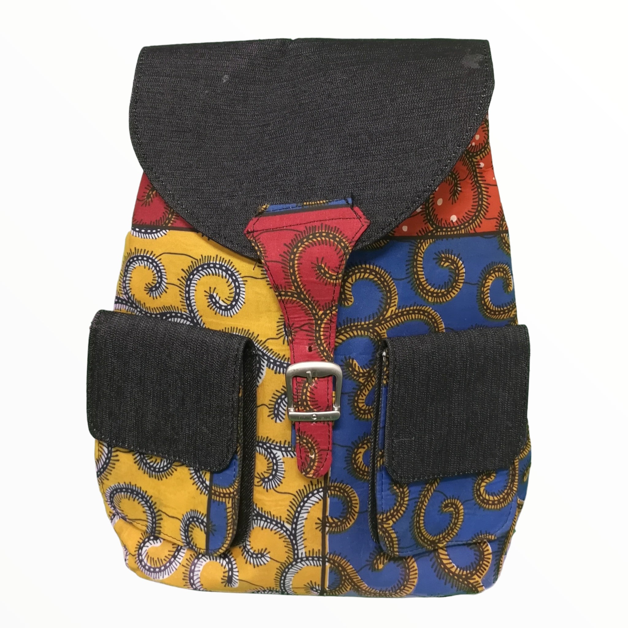 Ankara Backpack (Yellow Blue)
