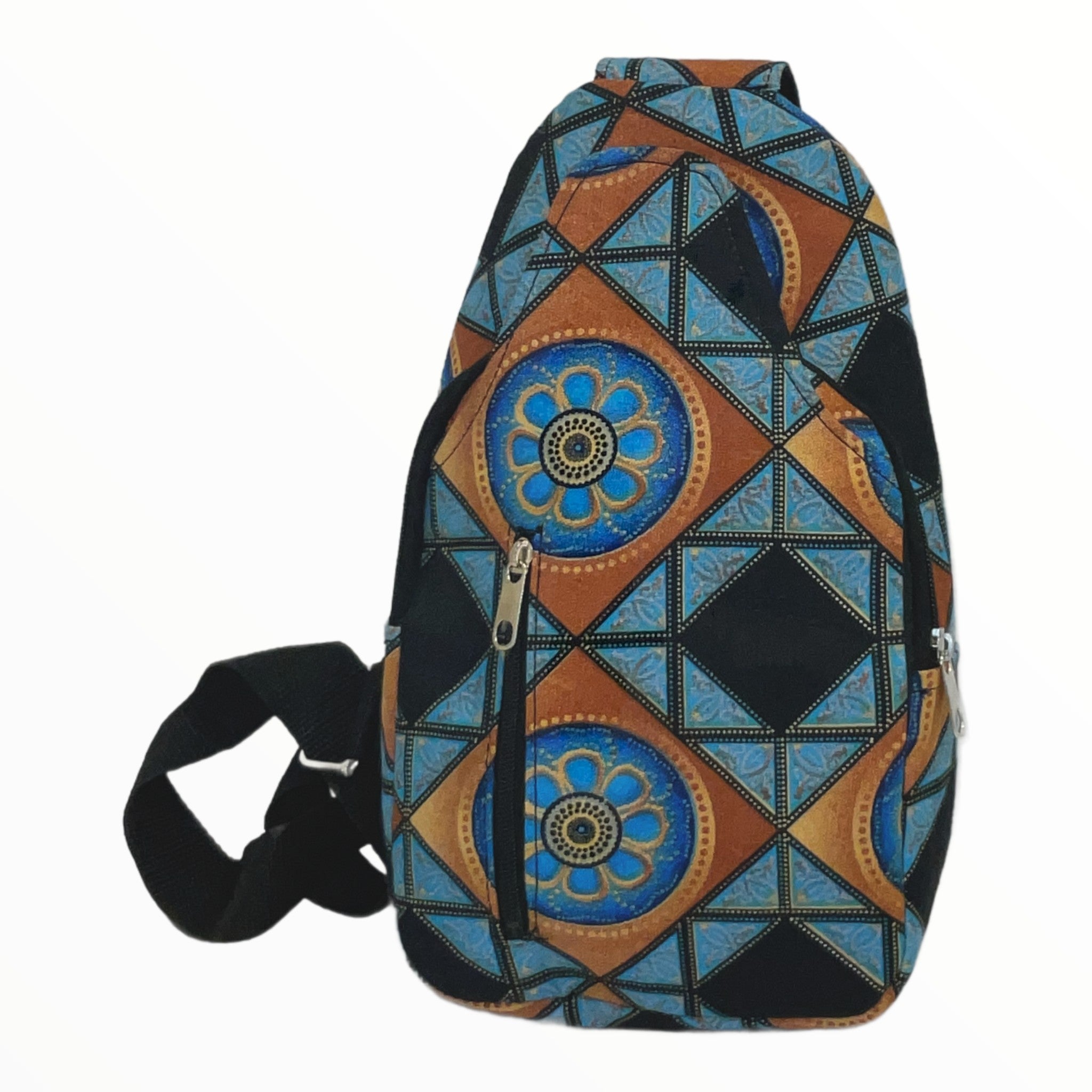 Ankwei Collection Ankara Tote Bag (Blue)