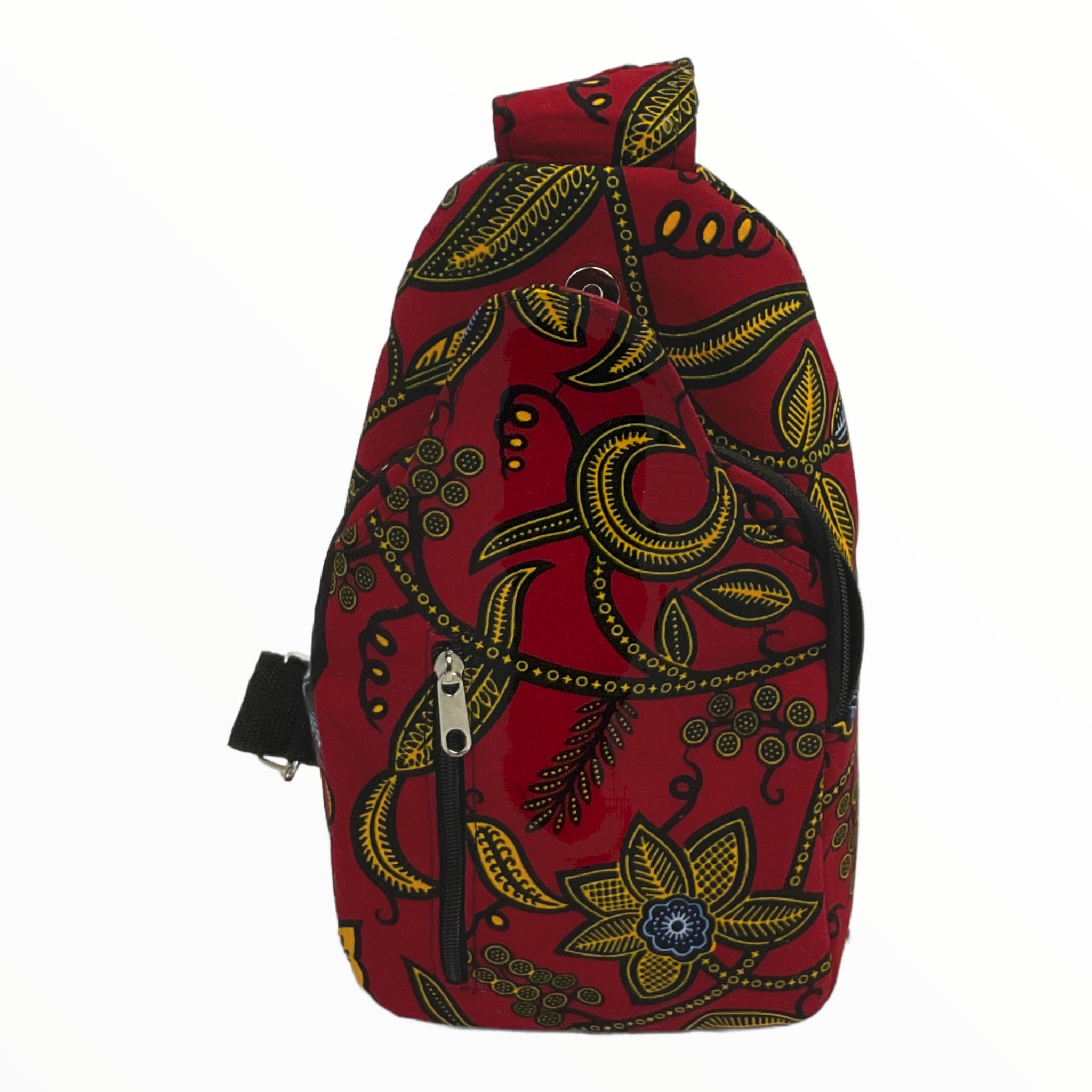 Ankwei Collection Ankara Tote Bag (Red)