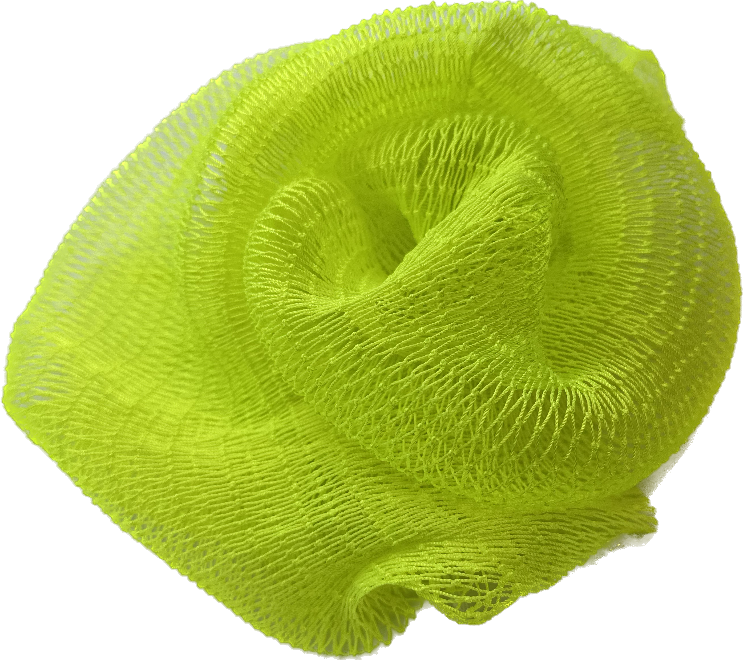 African Exfoliating Bath Sponge Net - Medium (Neon Yellow)