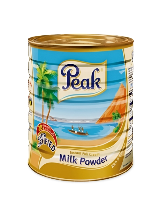 A Tin of Peak Powdered Milk 2.5kg