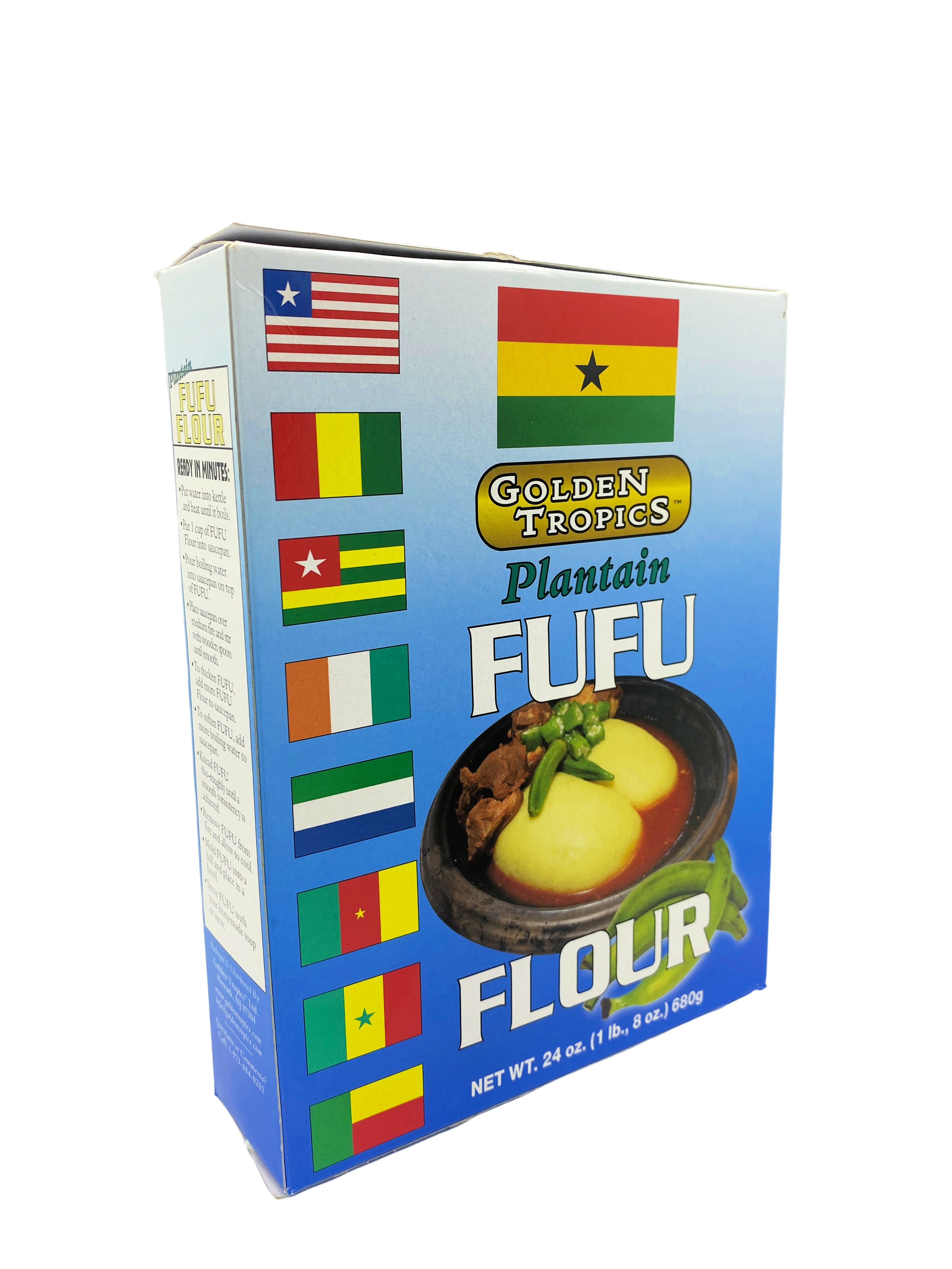 Goldent Tropics Plantain Fufu Flour