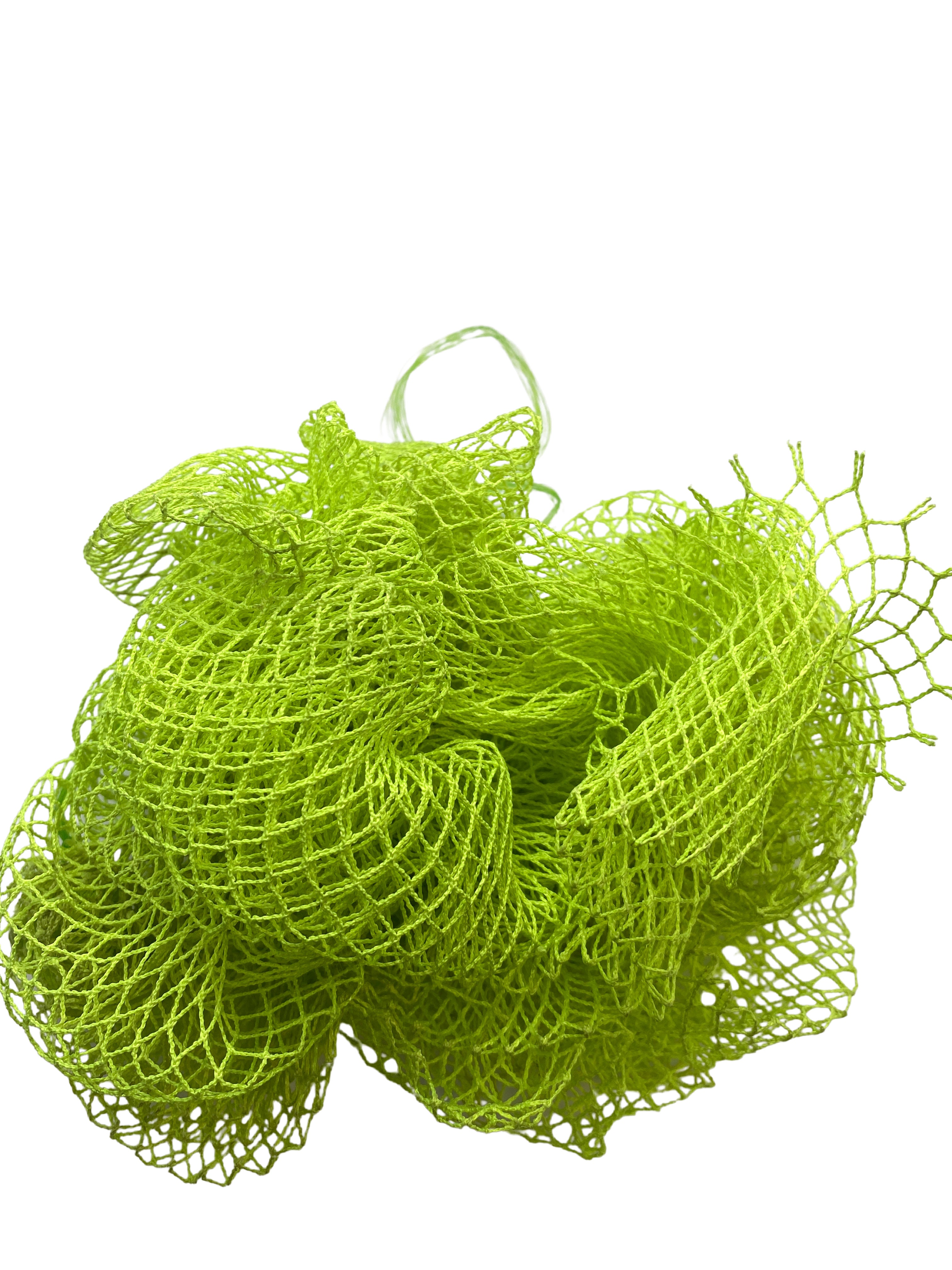 African Exfoliating Bath Sponge Net - Hard (Neon Yellow)