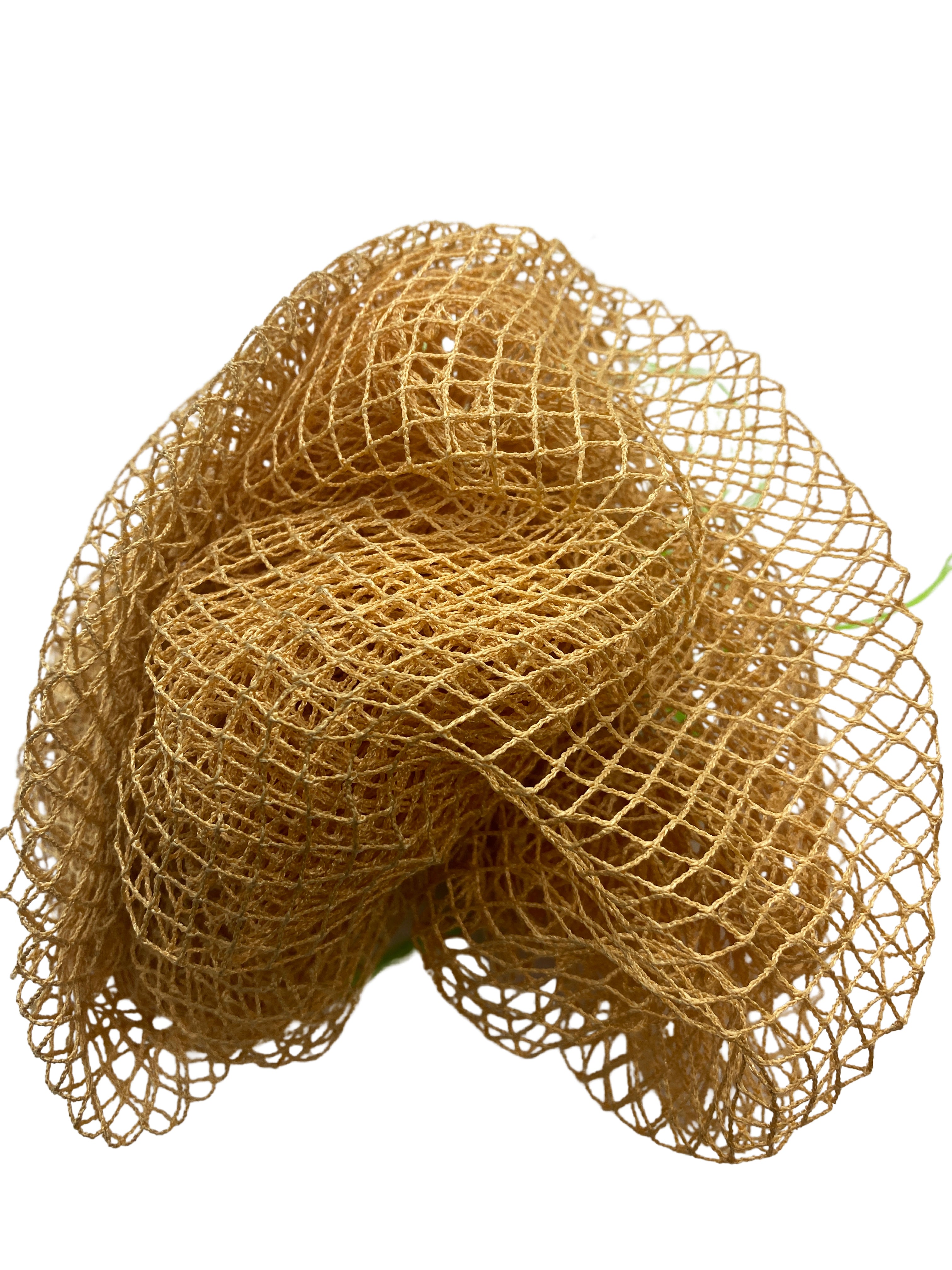 Sponge / African Exfoliating Net - Hard (Yellow Orange)