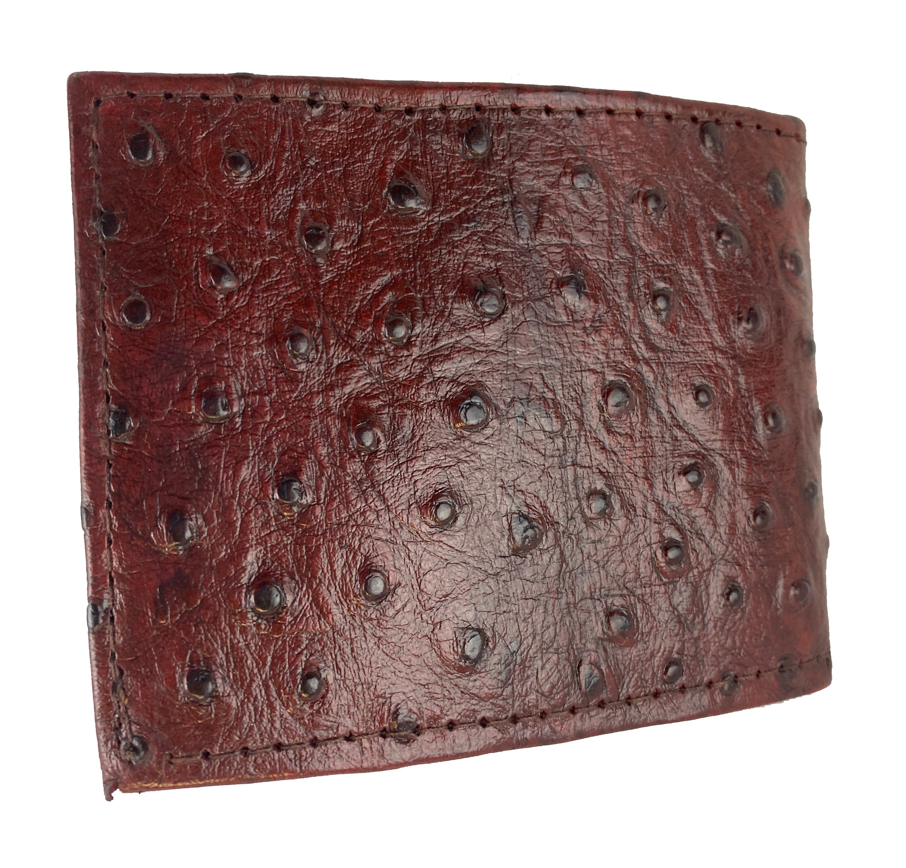 Leather Wallet (Brown Dotted)