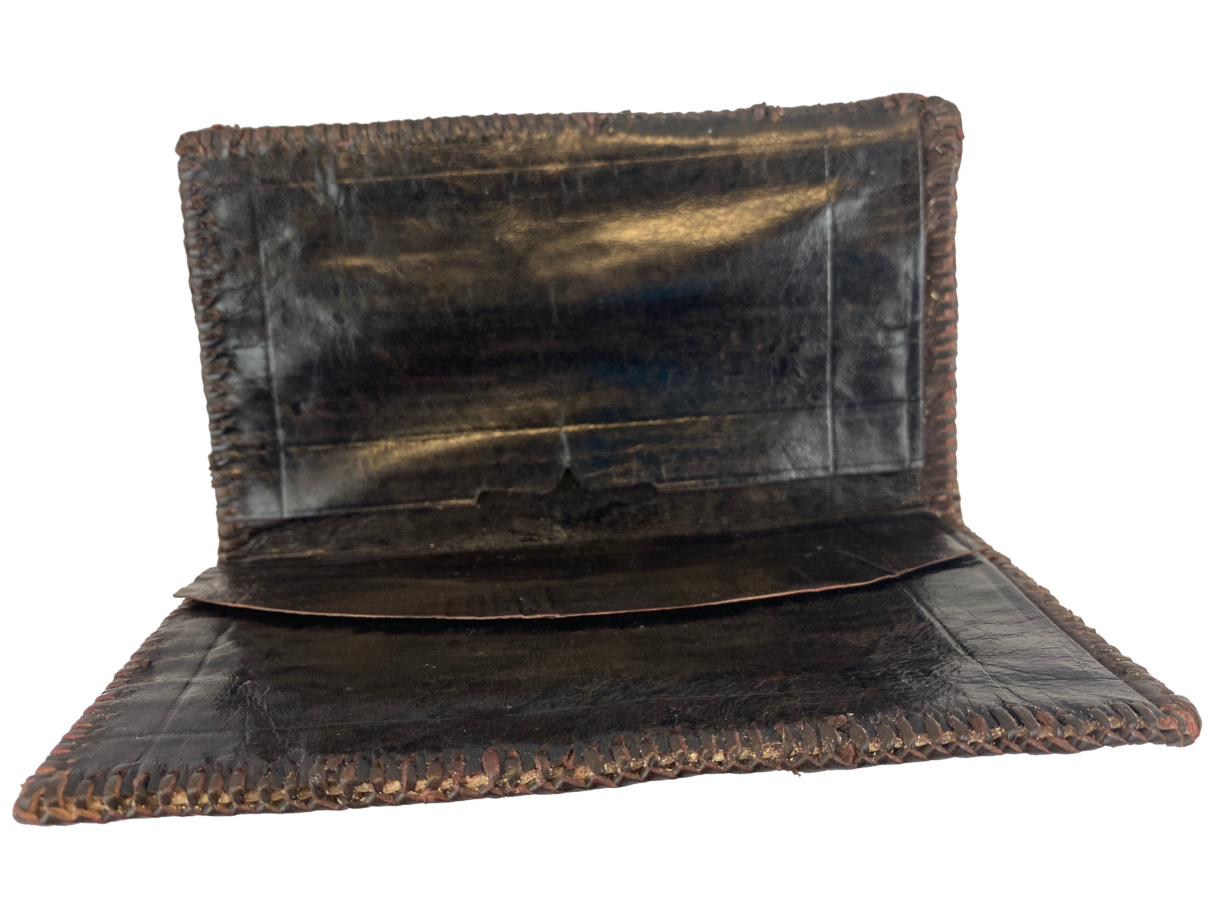 Brown Handmade Leather Wallet