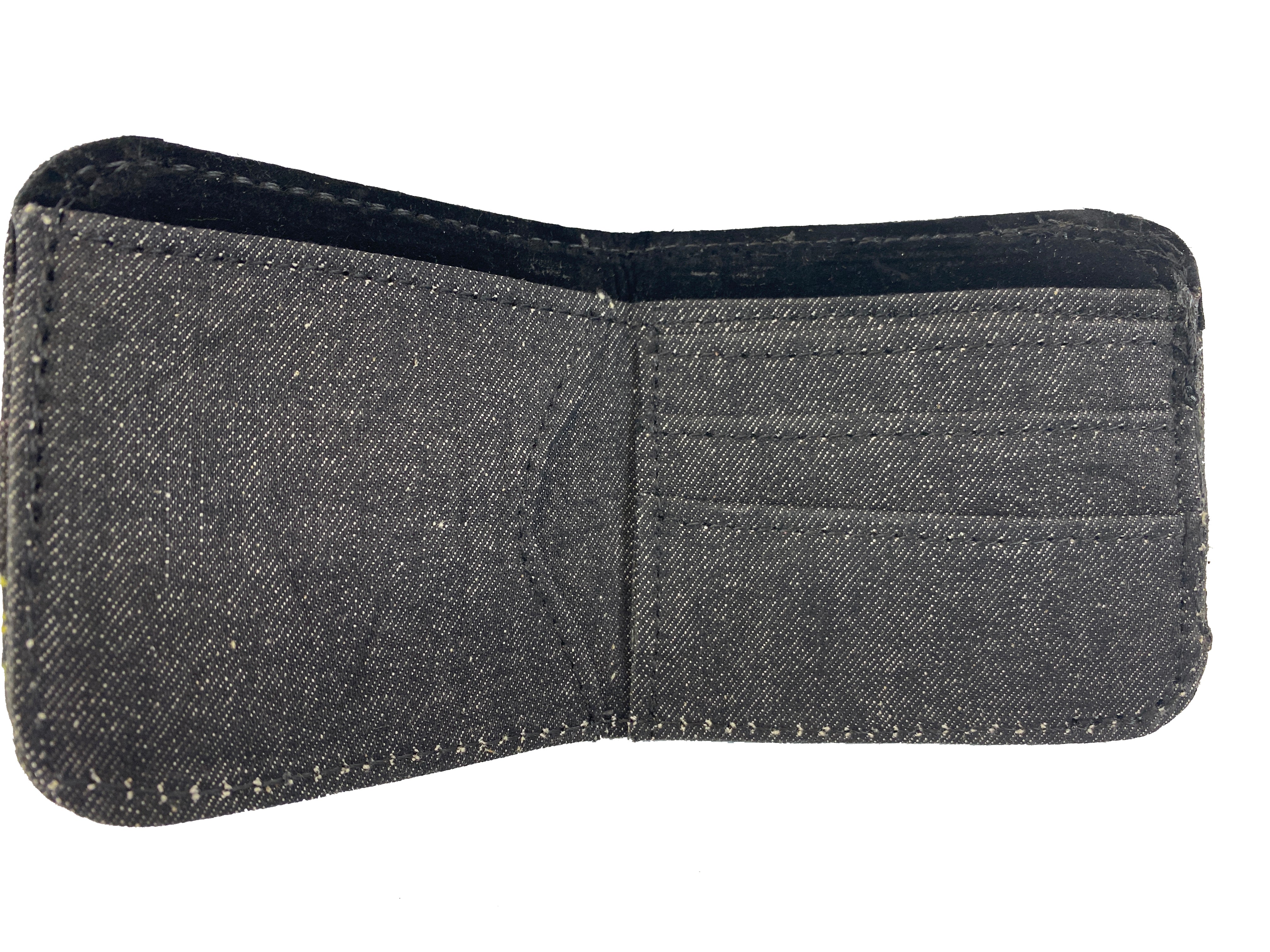 Wallet (Black Jean/Ankara)