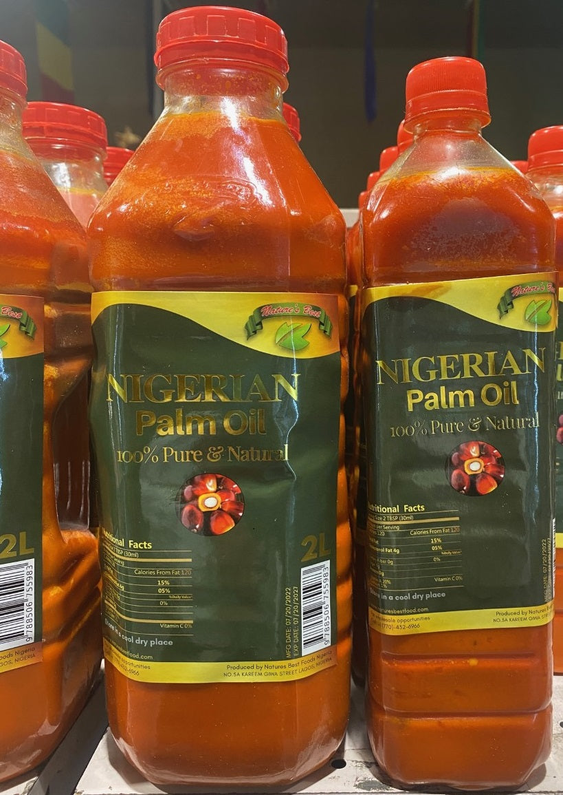 Nature's Best - Nigerian Palm Oil