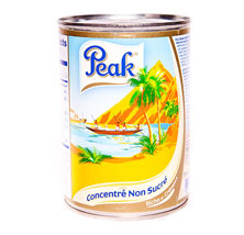 A Tin of Peak Evaporated Milk. Big size.